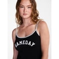 thumbnail image 4 of No Boundaries Sports Tank Top and Shorts Sleep Set, 2-Piece, Women's XS-XXL, 4 of 5
