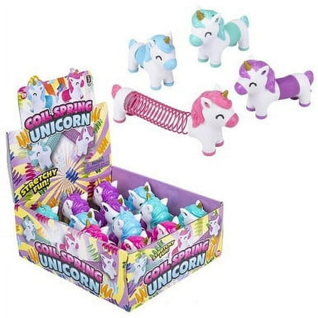 Unicorn Coil Spring - 12 per pack