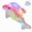 Pink, variant on 18 inch Light up Dolphin Stuffed Animal, Night Light Colorful Glowing Dolphin Soft LED Plush Toys Gift for Kids on Christmas Birthday Festivals(Pink)