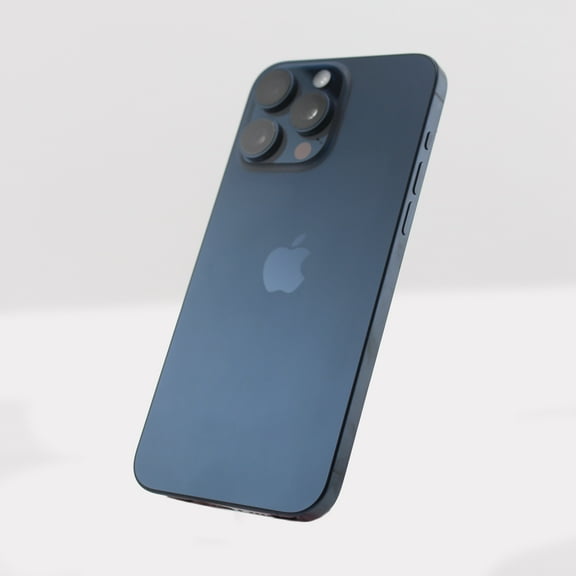 Pre-Owned Apple iPhone 15 Pro Max - Carrier Unlocked - 256GB Blue Titanium (Good)
