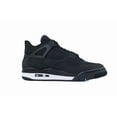 thumbnail image 3 of Mens Size N I-K-E A i r-Jor-dan 4 Retro Black Brick By Brick HF4340-001, 3 of 6