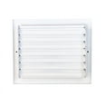 thumbnail image 3 of 10"x 8" (Duct Opening Size) 1-Way Stamped Face Steel Ceiling/sidewall Air Supply Register - Vent Cover - Actual Outside Dimension 11.75" X 9.75", 3 of 6