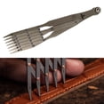 thumbnail image 3 of Rongfmy Stainless Steel Expanding Sewing Gauge Buttonhole Spacing Marking Window Curtain 7 Point, 3 of 9