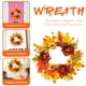 thumbnail image 2 of Price cut Maple Leaf Wreath,Artificial Leaf Wreath, Door Hanging Decoration, Festival Props, Hanging Window Wall Hanging, 2 of 5