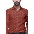 thumbnail image 3 of BESTMAN Printed Cotton Shirts For Men Long Sleeve Formal Shirt For Boy, 3 of 5