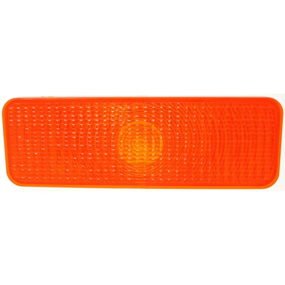 Turn Signal Lens Compatible with 1980-1986 Ford F-150 Driver or Passenger Side Amber