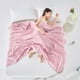 thumbnail image 1 of Edredón de verano de seda con sensación refrescante Ice Spring | Manta ligera para aire acondicionado | Funda de cama refrescante de poliéster suave y transpirable | 99 x 68 cm | Ideal para dormir, 1 of 8