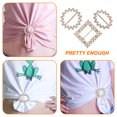 thumbnail image 3 of NUOLUX 3Ud Accesorio De Ropa Dorado Con Nudo Para Camisetas Y Vestidos, 3 of 6
