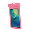 thumbnail image 2 of Funda impermeable para teléfono móvil con cordón, fácil de instalar para bucear, bolsa seca para teléfono móvil, protección completa universal para de Rosa, 2 of 9