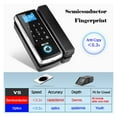 Smart Door Lock Fingerprint Electronic Digital Gate Opener Electric
