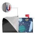 thumbnail image 2 of Naloa Alpaca Astronaut in Space Mailbox Covers Magnetic Post Box Cover Post Letter Box Cover Garden Decor-25.5x21 in, 2 of 8