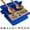 Blue, variant on Cooler Kitchen Silicone Spoon Rest with Drip Pad 2-Pack, Heat-Resistant BPA-Free Holder for Stove and Countertop, Holds Spatulas, Tongs, Ladles, Purple