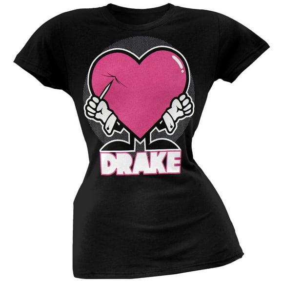 Drake - T-Shirt Ponction Coeur Juniors - Moyen