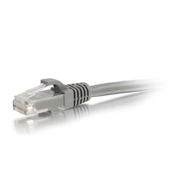 Cable Ethernet C2G Cat6a 1,5 m gris sin enganche UTP