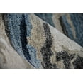 thumbnail image 2 of Saraswati Global Blue Wool & Viscose Abstract Hand-Tufted Carpet For Living Room Bedroom 5x8 Feet, 2 of 7