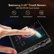 HIDIZS AP80 Pro-X MP3 Player with Bluetooth, Digital Audio Player, Dual ESS9219C Dac Chips, 0.0015% THD+N, DSD256 Native Decoding, MQA LDAC, FLAC, Blue