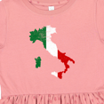 thumbnail image 4 of Inktastic Italian Map Flag Girls Toddler Dress, 4 of 5