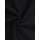 thumbnail image 5 of Camiseta gráfica divertida de Will Wood: "Por si acaso lo logro", 100 % algodón, negra, informal, para hombre, ideal para fiestas, actividades al aire libre y ropa informal., 5 of 6