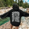 thumbnail image 5 of Christian Hoodies for Women 2025 Let Me Tell You About My Jesus Hoodie with Pockets Hooded Sweatshirt Women Pullover, 5 of 6