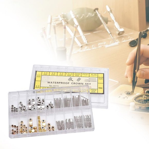 Juego de barras de resorte de corona de reloj Yinane herramientas de reparación de relojes de Metal duradero