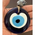 thumbnail image 2 of New Turkish Blue Evil Eye Amulet Hanging Decor Ornamet Gift -3" Diameter Retro-CL13, 2 of 5