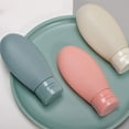 thumbnail image 4 of Yooshoverk Travel Bottles, 60ml PE Squeeze Set, Leak-Proof Portable, Easy Fill, Trip Toiletries, 4 of 7