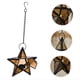 thumbnail image 5 of Portavelas de Hierro Estrella de Portavelas Estrella Naranja Velas de Té Velas Farol de Estrella Mini Farolillos Amarillos, 5 of 5