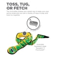 thumbnail image 2 of Juguete de peluche para perros Outward Hound Invincibles Green Snake XXL, 2 of 6