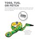 thumbnail image 2 of Juguete de peluche para perros Outward Hound Invincibles Green Snake XXL, 2 of 6