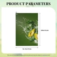 thumbnail image 4 of Kdxio Friut Avocado Pattern Golf Towel (24" X 16") with Carabiner Clip - The Convenient Golf Cleaning Towel, 4 of 8