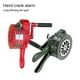 thumbnail image 3 of Kenally Cuerno de sirena de manivela portátil, alarma de metal manual portátil, alarma de seguridad de emergencia, alarmas rojas y verdes. Herramientas eléctricas verde, 3 of 6