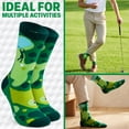 thumbnail image 2 of Golf Gift Set Novelty Socks with Club & Ball Keyring, 2 of 6