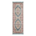 thumbnail image 3 of Unique Loom Baracoa Collection Area Rug - Regla (2' 2" x 6' 1" Runner Turquoise/Ivory), 3 of 7
