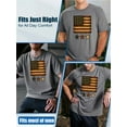 thumbnail image 6 of AllAreN Funny 4th of July Shirts USA Flag Lightweight Graphic Tee for Carnival Games and Street, 6 of 7