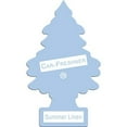 thumbnail image 2 of LITTLE TREES Car Air Freshener  Hanging Paper Tree for Home or Car  Summer Linen, 2 of 3