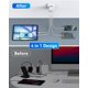 thumbnail image 5 of Adaptador de enchufe de viaje USINFLY Cargador USB C europeo de 40 W y 4 puertos, 5 of 7