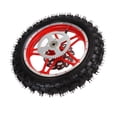 thumbnail image 4 of Oubit Rear Wheel Rim Tyre,2.5‑10in Rear Wheel Rim Motorcyle Rear Wheel Pit Bike Rear Wheel Rugged and Tough, 4 of 9