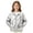 Silver, variant on Liyamei Kids Zip Up Collared Jacket with Lapel for Fall Fashion Outerwear Size 4-5 Years