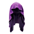 thumbnail image 1 of 5 Toallas De Microfibra Para Cuello Y Cara, Toalla De Gimnasio Para Pilates, Deportes, Camping, Color Morado, 1 of 8