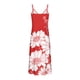 thumbnail image 5 of Vestido de Verano Casual de las Mujeres, Impresión Plegada Casual de Verano, Vestido de Cuello en V sin Mangas de Camis, 5 of 7