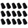 thumbnail image 1 of Protectores de goma negra Ruzzut para la punta de los bastones de trekking, 15 unidades, 1 of 7