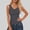 Dark Gray, variant on Endives Women's Camisole Tops Summer Ribbed Slim Fit V Neck Vest Top Basic Knitted Casual Tank Top Khaki