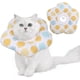 thumbnail image 1 of Collar de gato E, lindo cono de recuperación de flores para gatos Collar de cono de gato Cono de cuello de gato ajustable suave Cono cómodo para gatos Cachorros Collar isabelino después de Su, 1 of 5