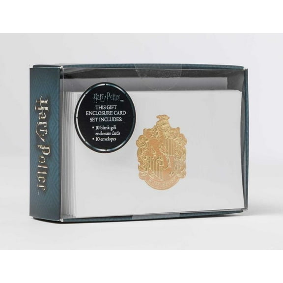 Harry Potter: Hufflepuff Crest Foil Gift Enclosure Cards
