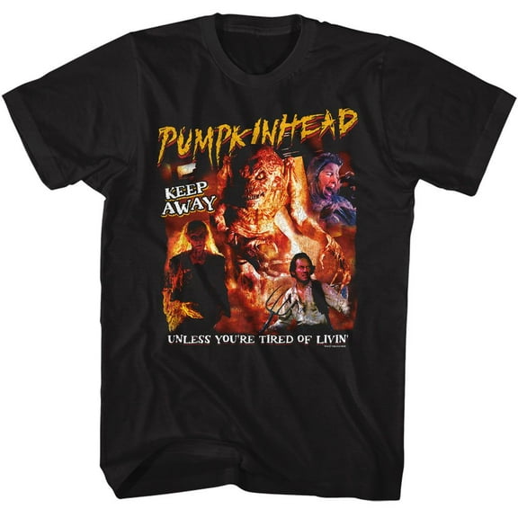 Pumpkinhead Collage Black Adult T-Shirt Xlt