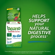 Beano To Go, Digestive Enzyme, Gas Prevention and Digestive Enzyme Supplement, 12 Count