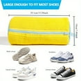 thumbnail image 4 of Shoe Washing Bag - Durable Laundry Wash Bag for Sneakers & Casual Shoes - All Shoe Types Protector with Blue Zipper (Yellow) - Machine Wash Safe, 4 of 7