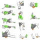 thumbnail image 5 of Suministros De Yoga Bola De Masaje De Punta De Pvc Punto De Activación Deporte Fitness Alivio Del Dolor De Manos Y Pies Aliviador De Fascitis Plantar Sweethay OD008965-00, 5 of 7