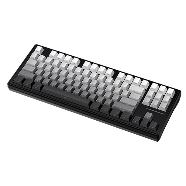 Teclado personalizado M87, útil teclado inalámbrico Compatible con Bluetooth de tres modos