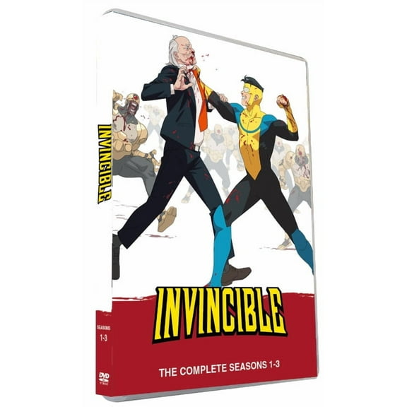 Invincible Season 1-3 (DVD,2024 ,6-Disc Set)NEW